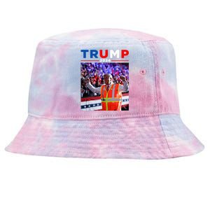 President Trump Garbage Truck Worker Vest Maga 2025 Tie-Dyed Bucket Hat