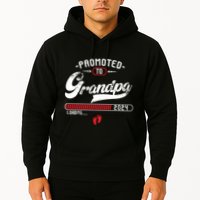 Promoted To Grandpa Est 2024 Loading Pregnancy Announcement Hoodie