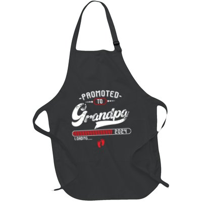 Promoted To Grandpa Est 2024 Loading Pregnancy Announcement Apron
