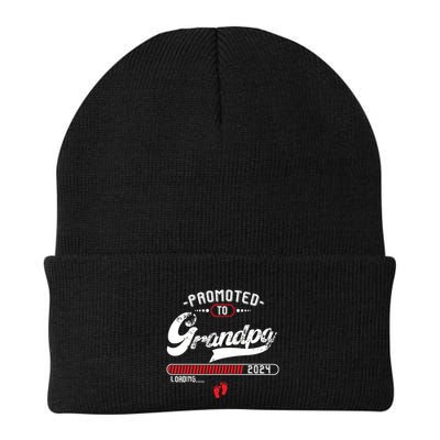 Promoted To Grandpa Est 2024 Loading Pregnancy Announcement Beanie
