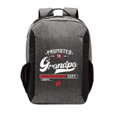 Promoted To Grandpa Est 2024 Loading Pregnancy Announcement Vector Backpack