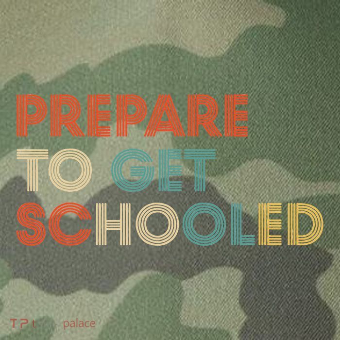 Prepare to Get Schooled Funny Back to School Teacher Legacy Tie Dye Trucker Hat