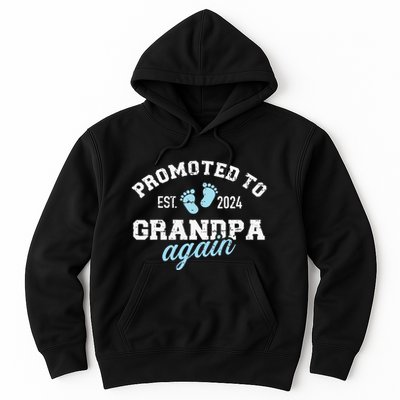 Promoted To Grandpa 2024 Again Hoodie