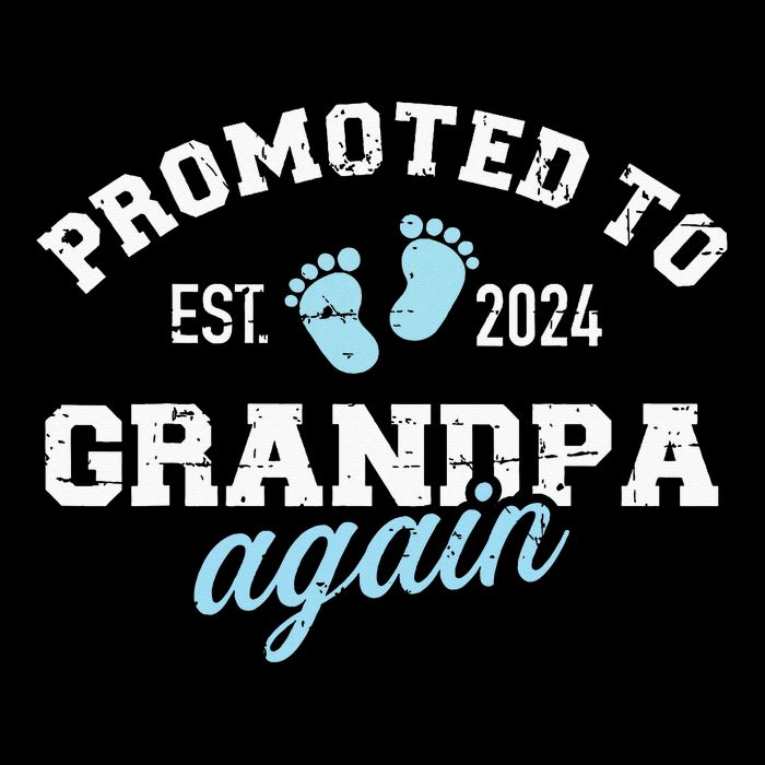 Promoted To Grandpa 2024 Again Wool Snapback Cap