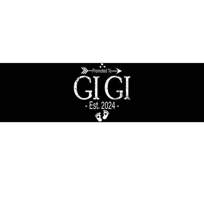 Promoted To Gigi 2024 New Mother Pregnancy Announcement Bumper Sticker