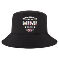 Promoted To Great Mimi Est 2025 First Time Mimi Cool Comfort Performance Bucket Hat
