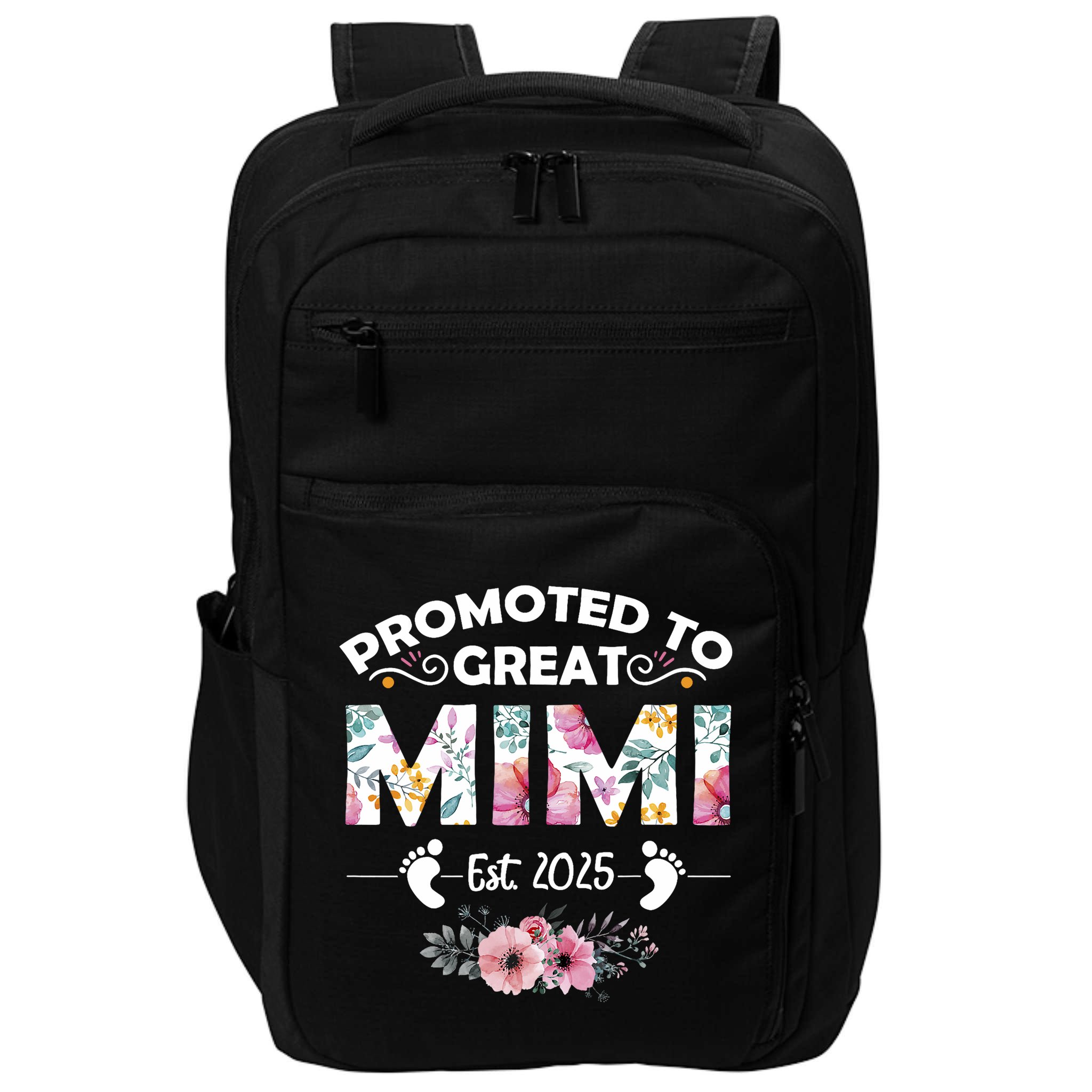 Promoted To Great Mimi Est 2025 First Time Mimi Impact Tech Backpack