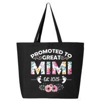 Promoted To Great Mimi Est 2025 First Time Mimi 25L Jumbo Tote