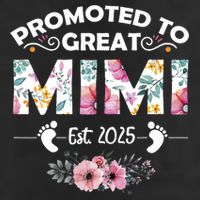 Promoted To Great Mimi Est 2025 First Time Mimi Golf Towel