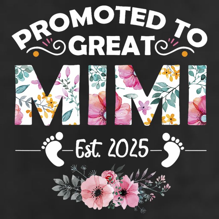 Promoted To Great Mimi Est 2025 First Time Mimi Golf Towel
