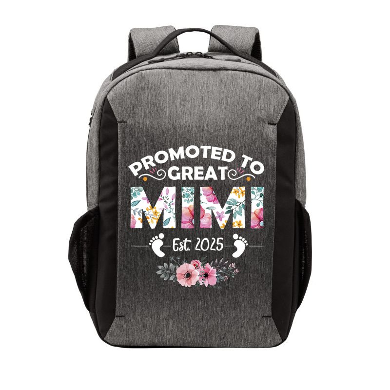 Promoted To Great Mimi Est 2025 First Time Mimi Vector Backpack