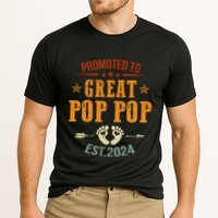 Promoted To Great Pop Pop Est 2024 Soon To Be Pop Pop Cool Gift Performance Shirt