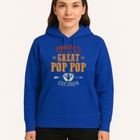 Promoted To Great Pop Pop Est 2024 Soon To Be Pop Pop Cool Gift Hoodie