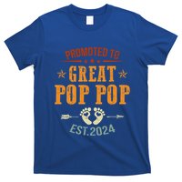Promoted To Great Pop Pop Est 2024 Soon To Be Pop Pop Cool Gift T-Shirt
