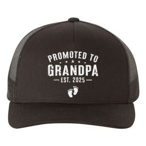 Promoted To Grandpa 2025 Soon To Be Grandfather New Grandpa Gift Yupoong Adult 5-Panel Trucker Hat