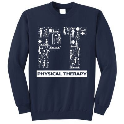 Physical Therapy Gait Training Physiotherapy Therapist Gift Tall Sweatshirt