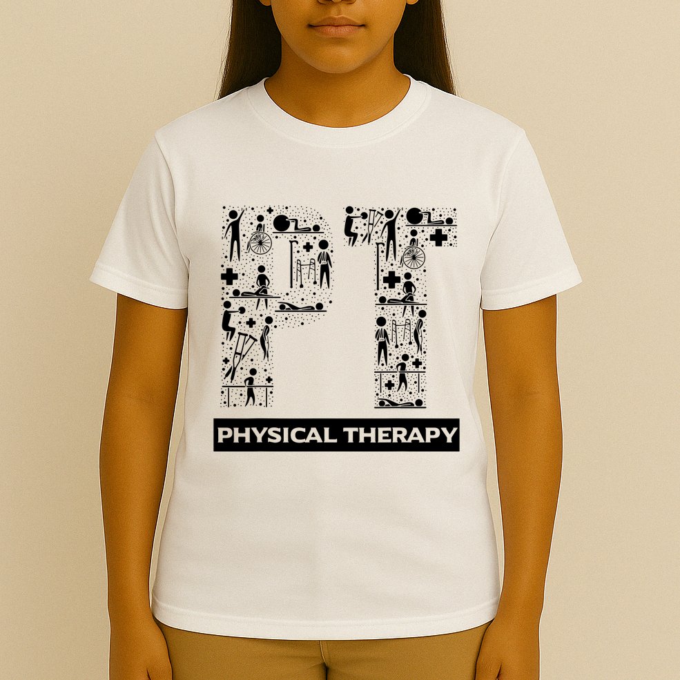 Physical Therapy Gait Training Physiotherapy Therapist Gift T-Shirt