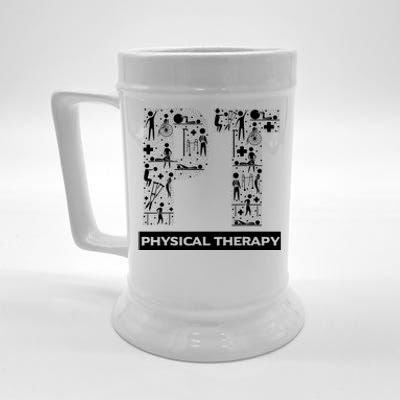 Physical Therapy Gait Training Physiotherapy Therapist Gift Beer Stein