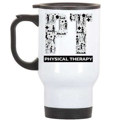 Physical Therapy Gait Training Physiotherapy Therapist Gift Stainless Steel Travel Mug