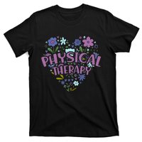 Physical Therapy Gift Love PT Physical Therapist Healthcare T-Shirt