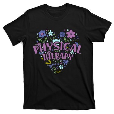 Physical Therapy Gift Love PT Physical Therapist Healthcare T-Shirt