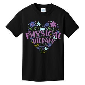 Physical Therapy Gift Love PT Physical Therapist Healthcare Kids T-Shirt