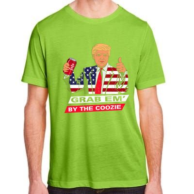 President Trump Grab Em' Funny President Quote Xmas Gift Adult ChromaSoft Performance T-Shirt