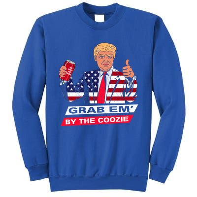 President Trump Grab Em' Funny President Quote Xmas Gift Sweatshirt