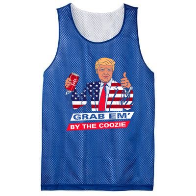 President Trump Grab Em' Funny President Quote Xmas Gift Mesh Reversible Basketball Jersey Tank