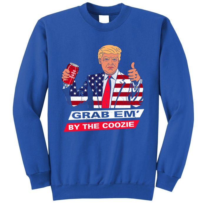 President Trump Grab Em' Funny President Quote Xmas Gift Tall Sweatshirt