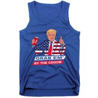 President Trump Grab Em' Funny President Quote Xmas Gift Tank Top