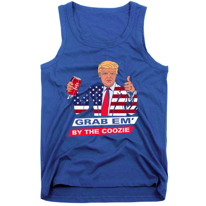 President Trump Grab Em' Funny President Quote Xmas Gift Tank Top