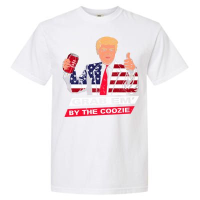 President Trump Grab Em' Funny President Quote Xmas Gift Garment-Dyed Heavyweight T-Shirt