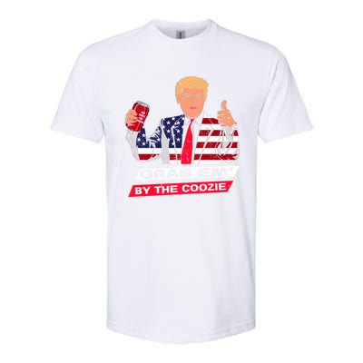 President Trump Grab Em' Funny President Quote Xmas Gift Softstyle CVC T-Shirt