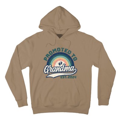 Promoted To Grandma 2024 Soon to be Grandmother New Grandma Hoodie