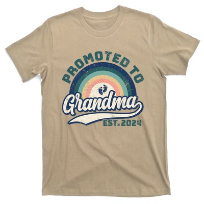 Promoted To Grandma 2024 Soon to be Grandmother New Grandma T-Shirt