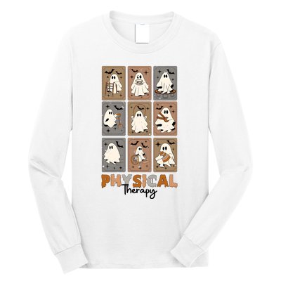 Physical Therapy Ghost Halloween Long Sleeve Shirt