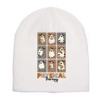 Physical Therapy Ghost Halloween Short Acrylic Beanie