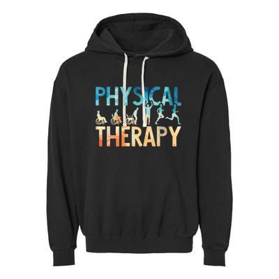 Physical Therapy Gift Physical Therapist Assistant Garment-Dyed Fleece Hoodie