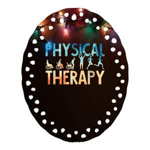 Physical Therapy Gift Physical Therapist Assistant Ceramic Oval Ornament