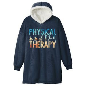 Physical Therapy Gift Physical Therapist Assistant Hooded Wearable Blanket