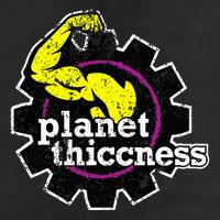 Planet Thiccness Gym Thickness Funny Joke Workout Lover Adult Drive Performance Visor