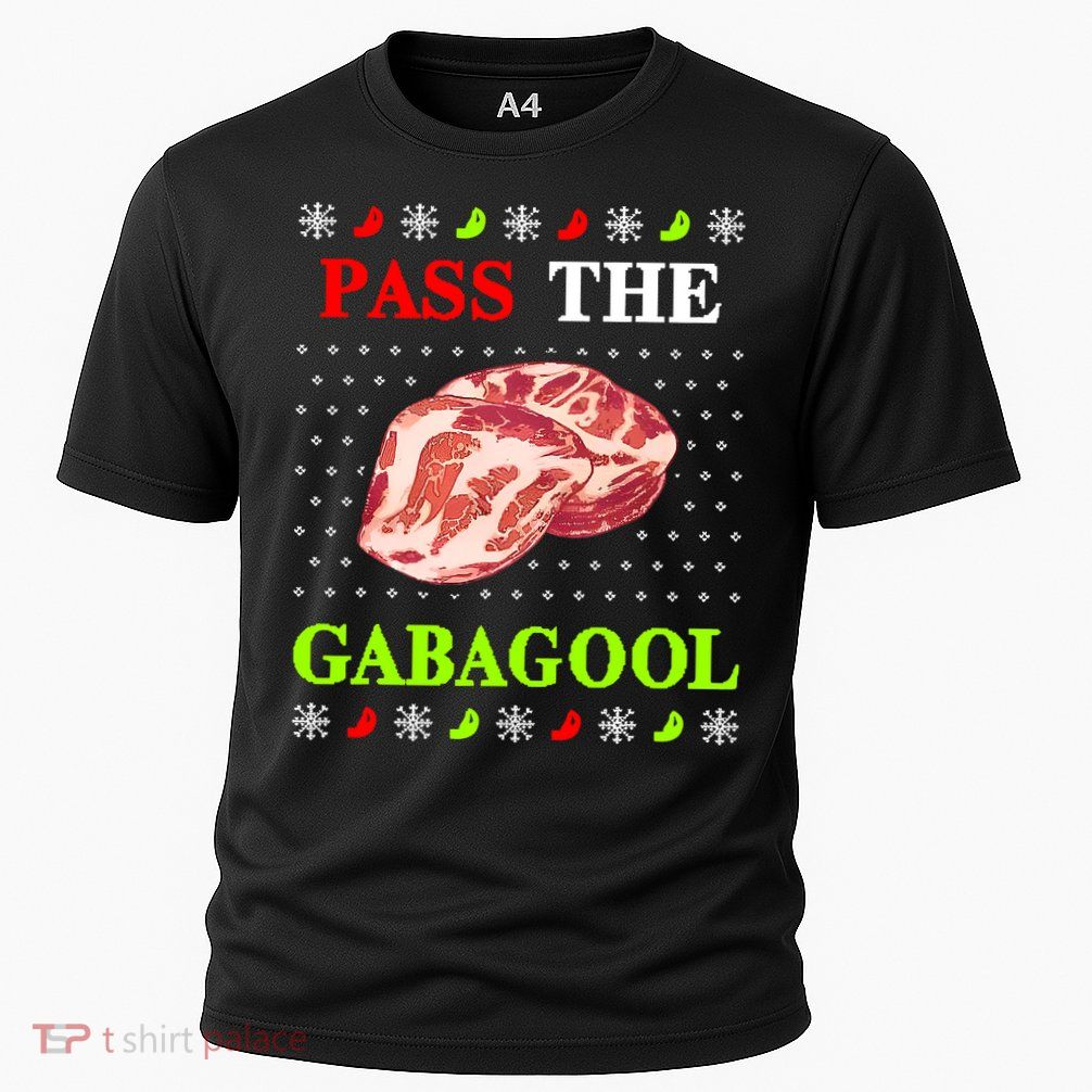 Pass the Gabagool Tacky Ugly Christmas Performance Shirt