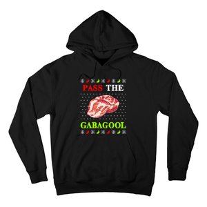 Pass the Gabagool Tacky Ugly Christmas Hoodie