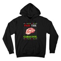 Pass the Gabagool Tacky Ugly Christmas Hoodie