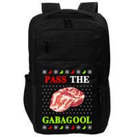 Pass the Gabagool Tacky Ugly Christmas Impact Tech Backpack