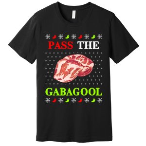 Pass the Gabagool Tacky Ugly Christmas Premium T-Shirt