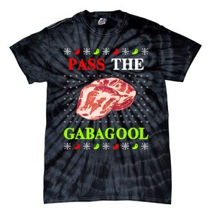 Pass the Gabagool Tacky Ugly Christmas Tie-Dye T-Shirt