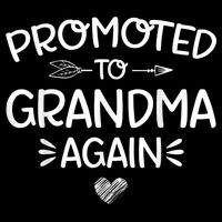 Promoted to Grandma Again New Nana Granny Mothers Day Wo 16 in Basic Backpack
