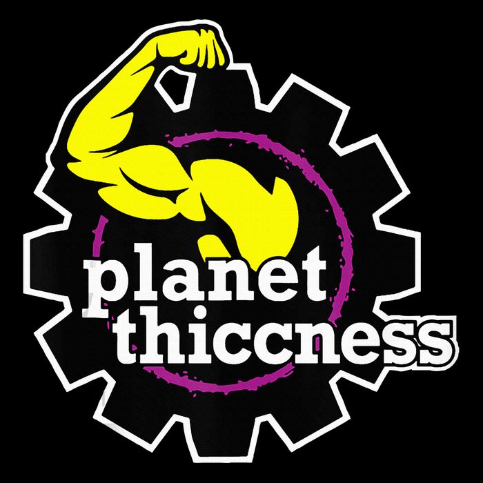 Planet Thiccness Gym Thickness Funny Joke Workout Lover Cooling Performance Crew T-Shirt